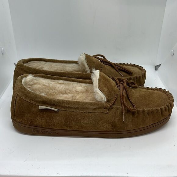 BEARPAW MOC 2 MENS SLIPPERS FTL-08-306 - Picture 7 of 9